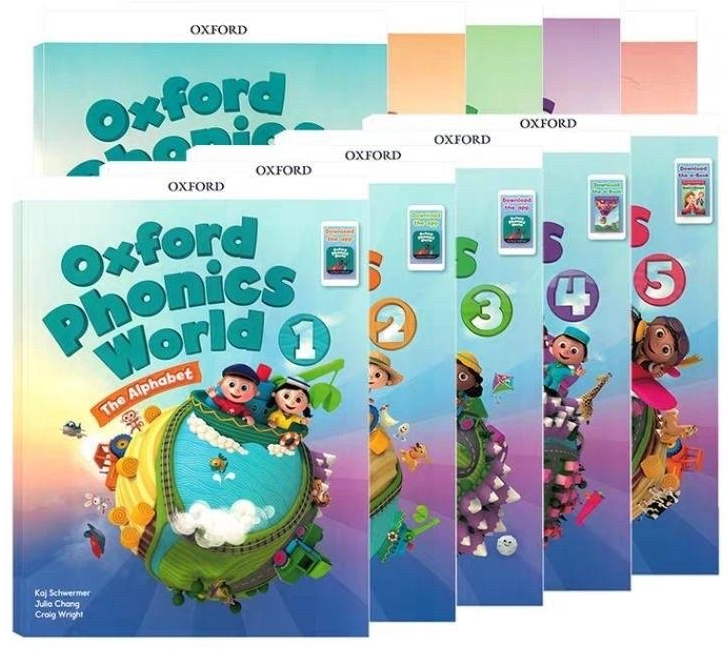 Trọn bộ giáo trình Oxford Phonics World Level 1 đến Level 5