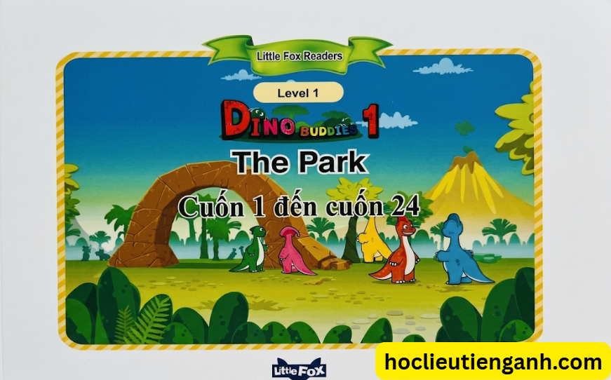 Bộ 2 Cuốn Little Fox Dino Buddies – Sách Tiếng Anh Chủ Đề Khủng Long Cho Bé