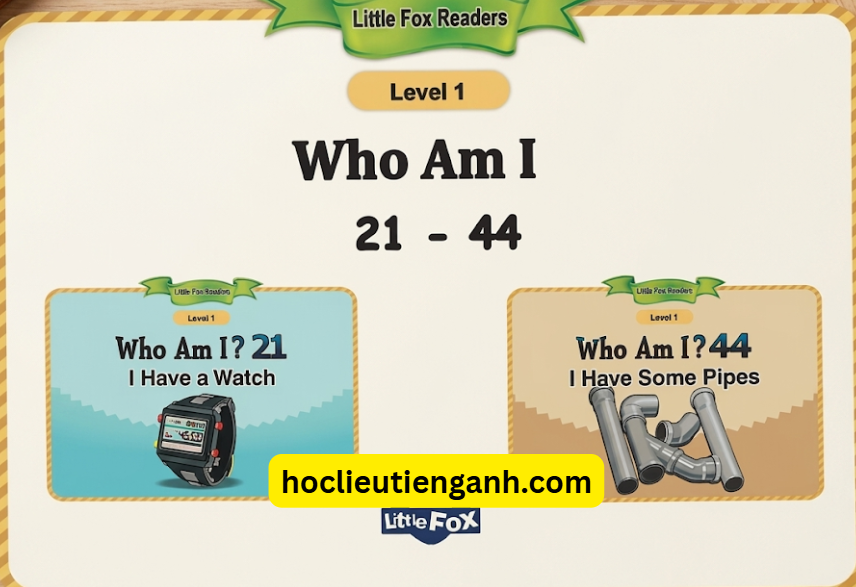 Bộ 2 Cuốn Little Fox Who Am I? – Sách Tiếng Anh Giúp Bé Học Từ Vựng Hiệu Quả