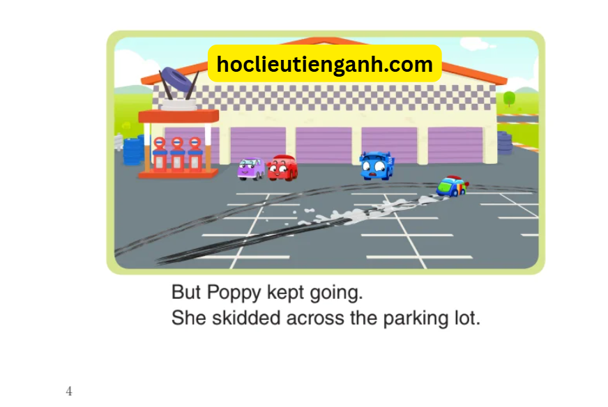Bộ 4 Cuốn Little Fox Tire Town School – Sách Tiếng Anh Cho Bé Chủ Đề Trường Học