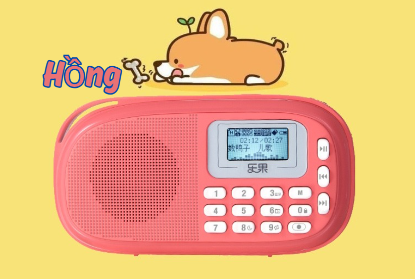 Loa Học Tiếng Anh Nowgo Q15 Plus | Tặng 3000+ Bài Nghe, Thẻ Nhớ 16GB