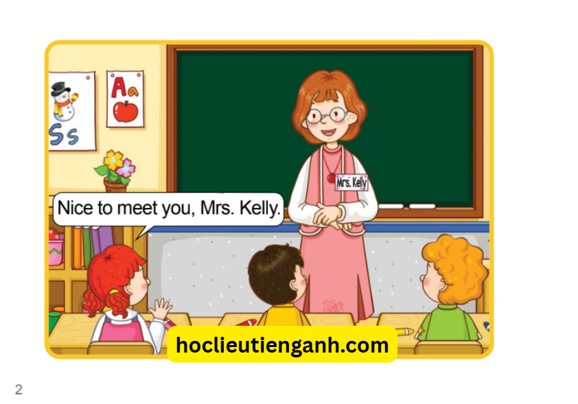 Sách Little Fox Mrs. Kelly's Classroom – Bộ Truyện Tiếng Anh Chủ Đề Trường Học