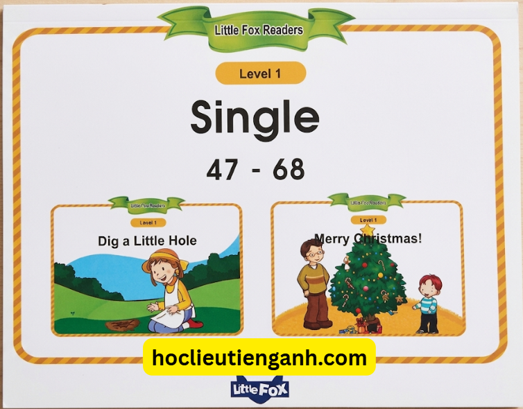 Sách Little Fox Readers Level 1 Single Giúp Trẻ Học Tiếng Anh Hiệu Quả