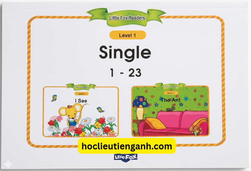 Sách Little Fox Readers Level 1 Single Giúp Trẻ Học Tiếng Anh Hiệu Quả