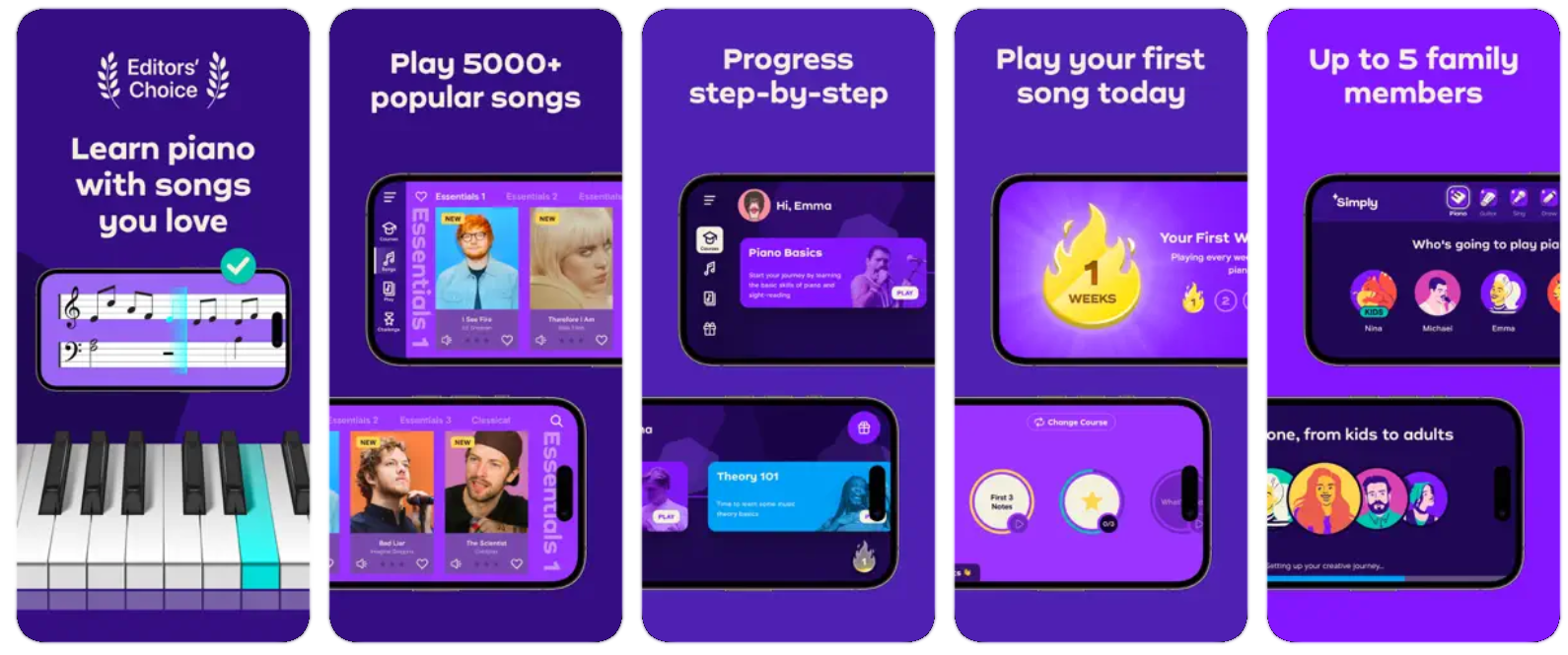 Simply Piano Premium Giá Rẻ | Học Piano Online Hiệu Quả